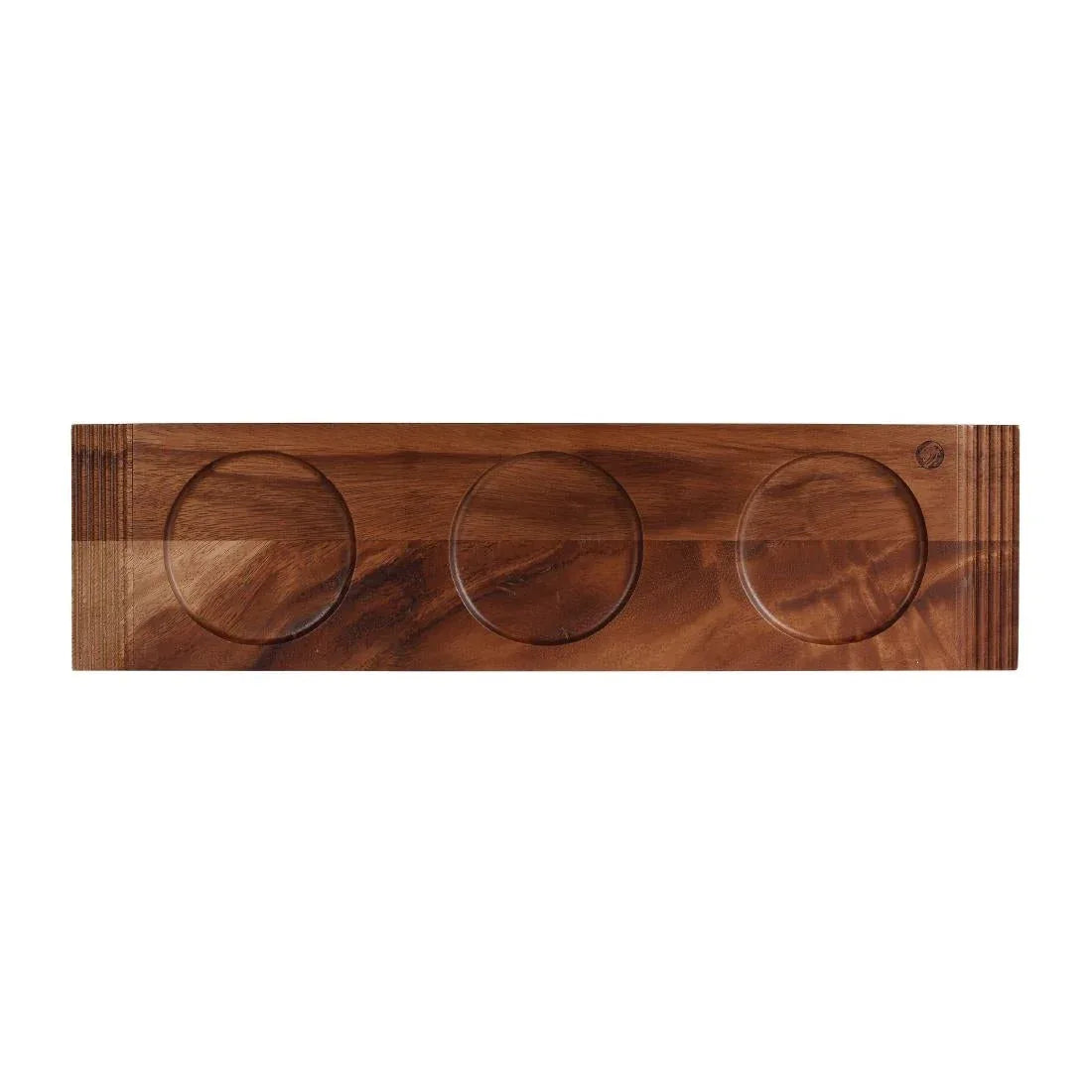 FA672 Churchill Alchemy Wood Large Double Handled Boards 495 x 130mm (Pack of 4) - JD Catering Equipment Solutions Ltd