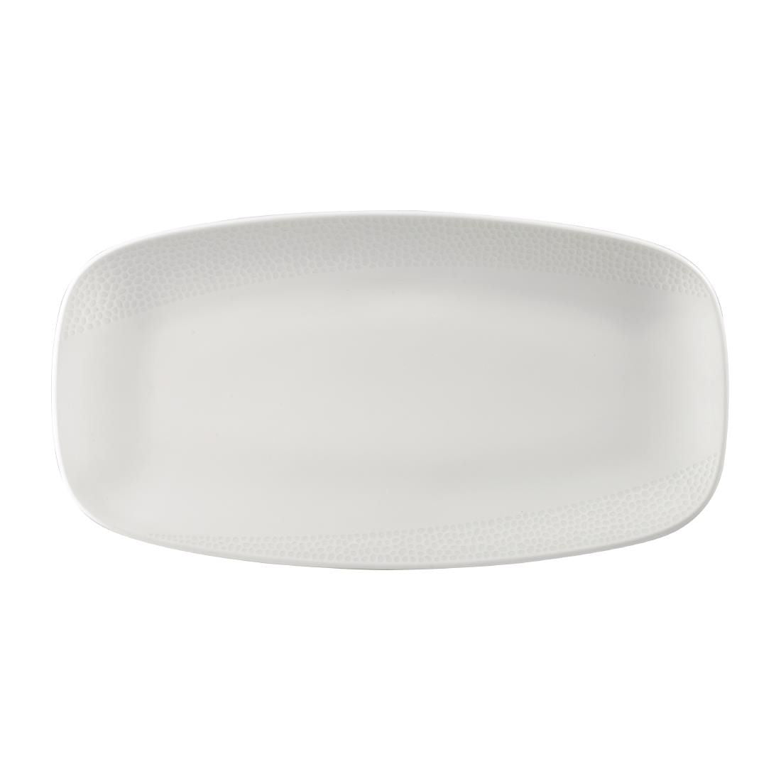 FA683 Churchill Isla Oblong Plates White 189 x 355mm (Pack of 6) JD Catering Equipment Solutions Ltd