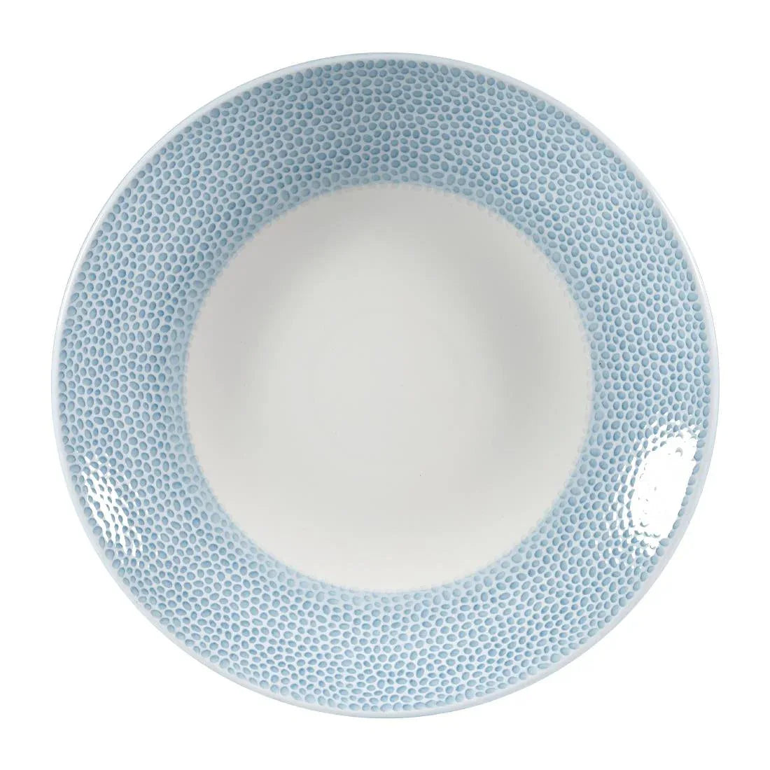 FA685 Churchill Isla Deep Coupe Plates Ocean Blue 255mm (Pack of 12) - JD Catering Equipment Solutions Ltd