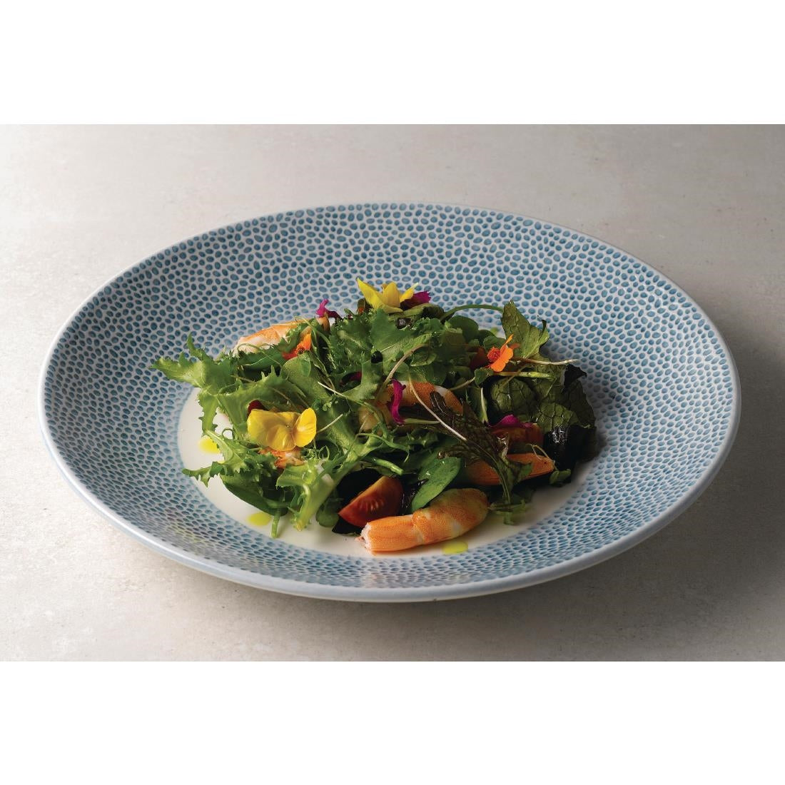 FA686 Churchill Isla Deep Coupe Plates Ocean Blue 281mm (Pack of 12) JD Catering Equipment Solutions Ltd