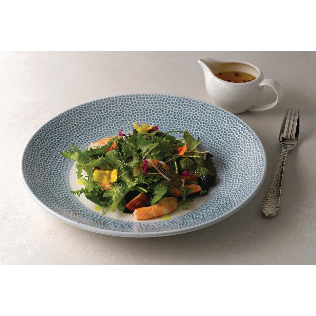 FA686 Churchill Isla Deep Coupe Plates Ocean Blue 281mm (Pack of 12) JD Catering Equipment Solutions Ltd