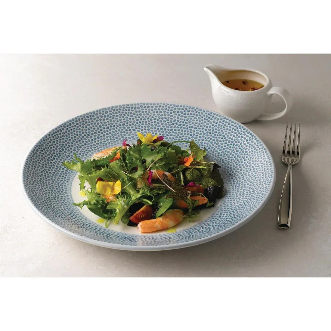 FA686 Churchill Isla Deep Coupe Plates Ocean Blue 281mm (Pack of 12) - JD Catering Equipment Solutions Ltd