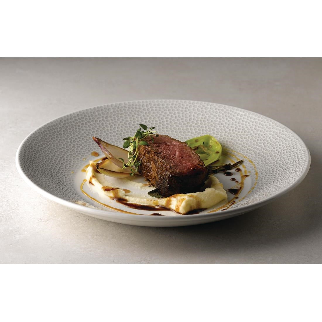 FA689 Churchill Isla Deep Coupe Plates Shale Grey 281mm (Pack of 12) JD Catering Equipment Solutions Ltd