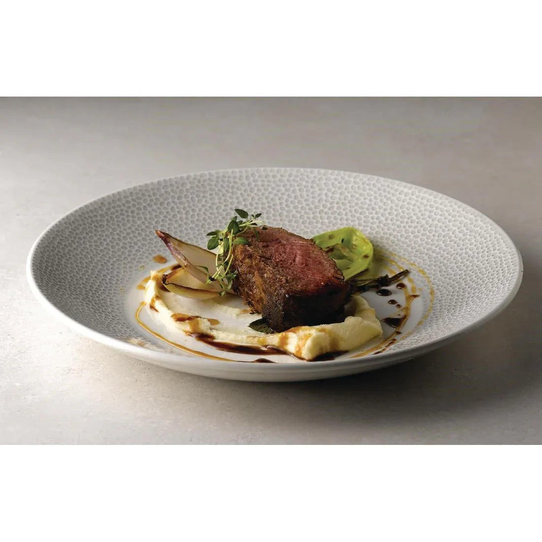 FA689 Churchill Isla Deep Coupe Plates Shale Grey 281mm (Pack of 12) - JD Catering Equipment Solutions Ltd