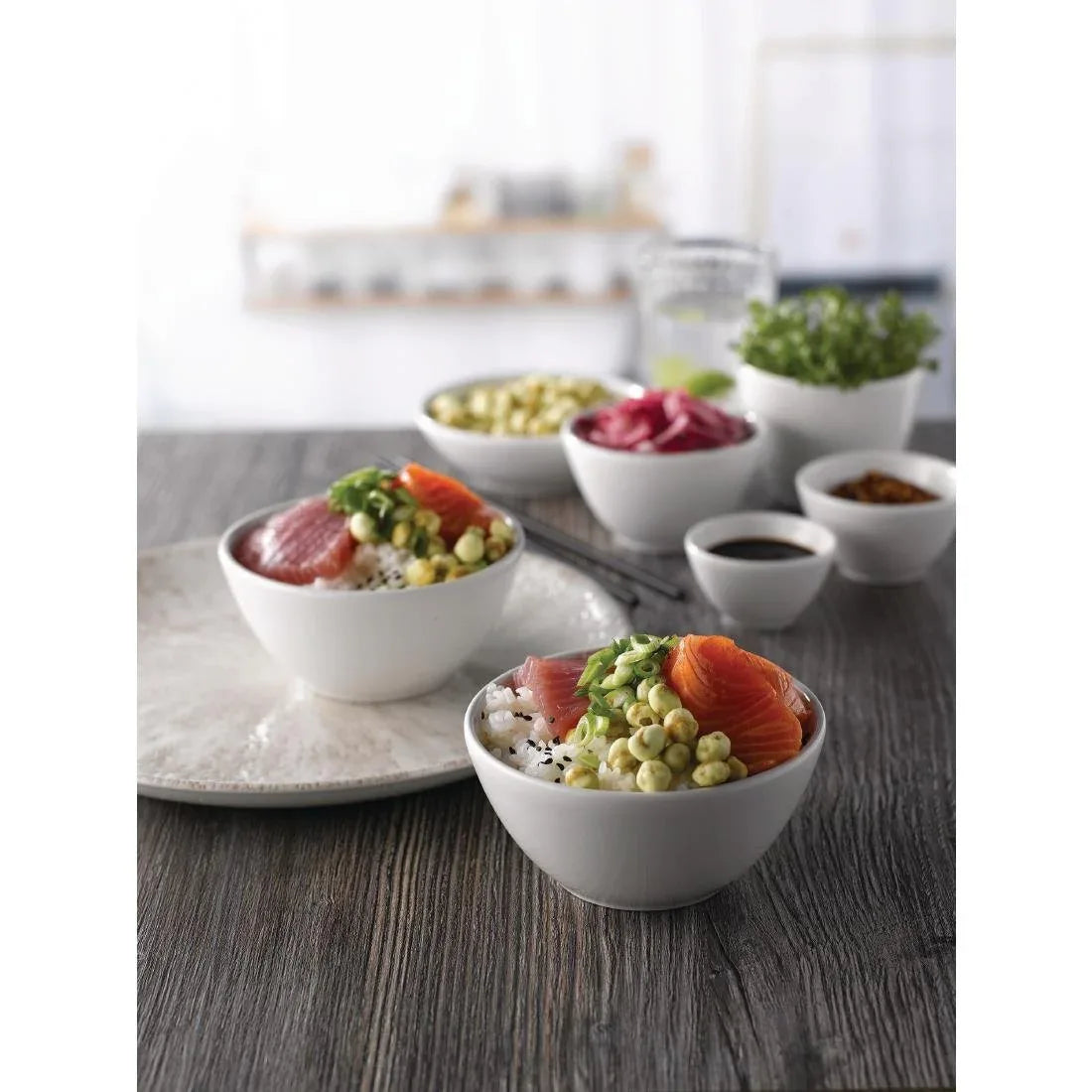 FA696 Churchill Profile Dip Pots White 2oz 70mm (Pack of 12) - JD Catering Equipment Solutions Ltd