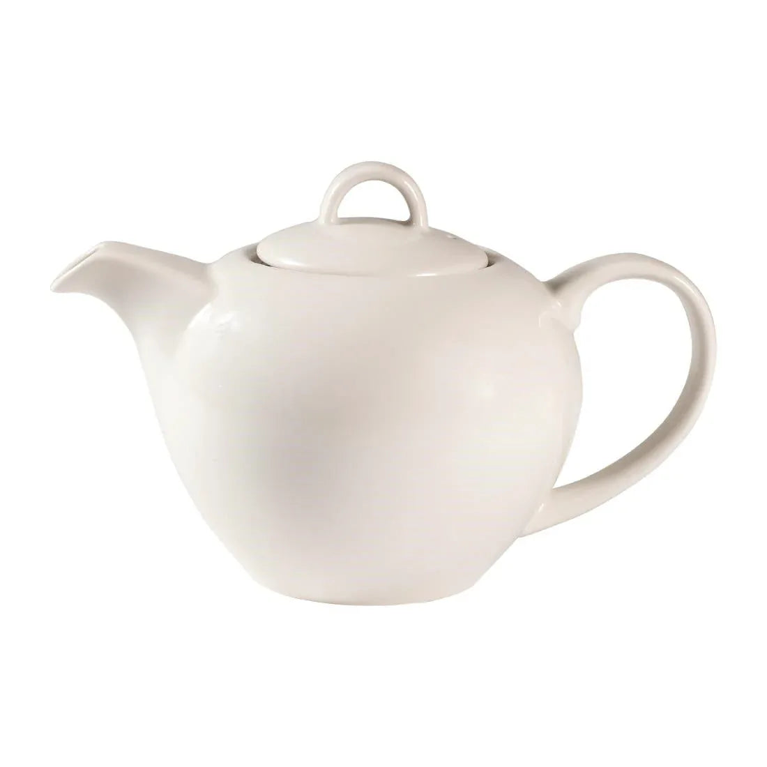 FA697 Churchill Profile Elegant Teapots White 15oz 426ml (Pack of 4) - JD Catering Equipment Solutions Ltd