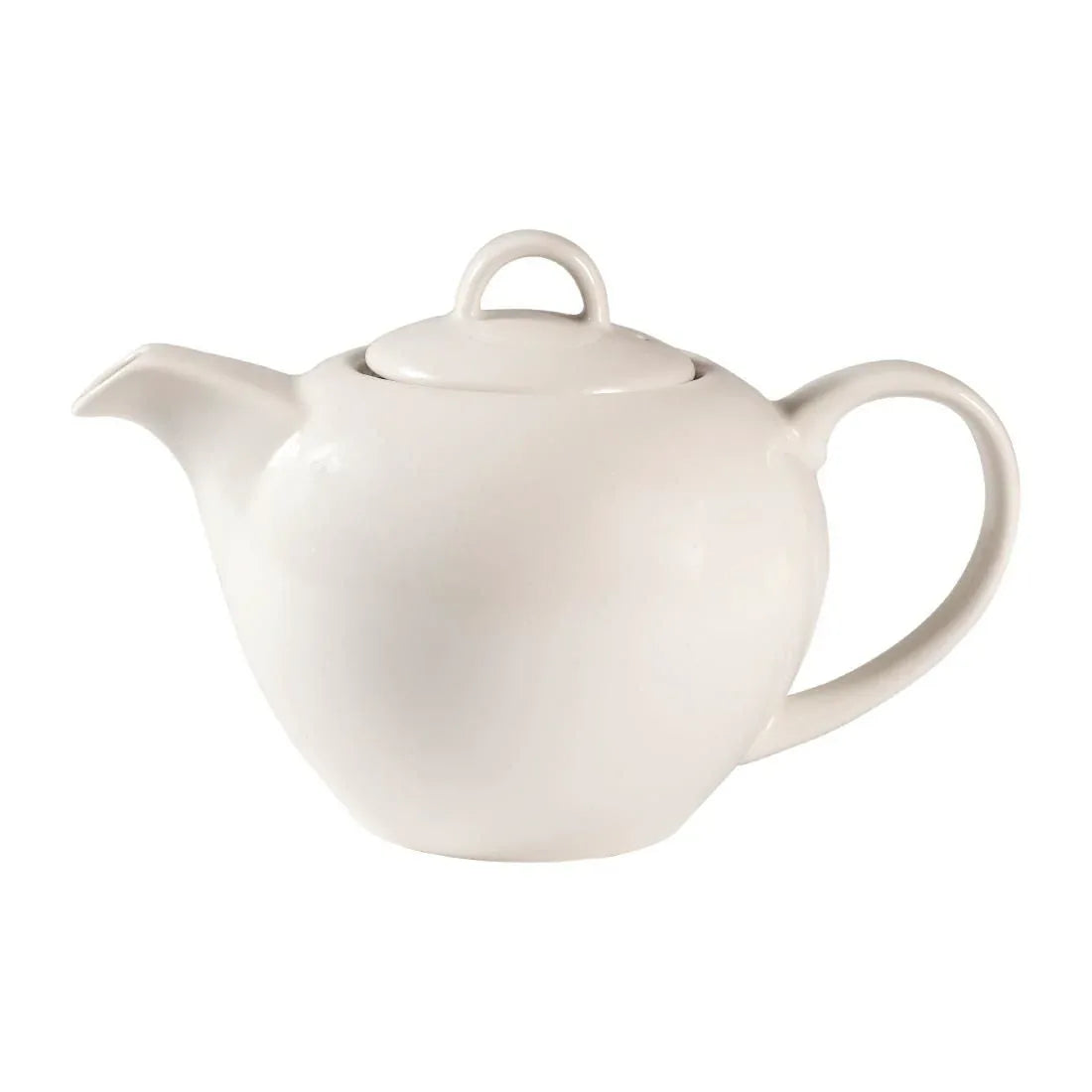 FA697 Churchill Profile Elegant Teapots White 15oz 426ml (Pack of 4) - JD Catering Equipment Solutions Ltd