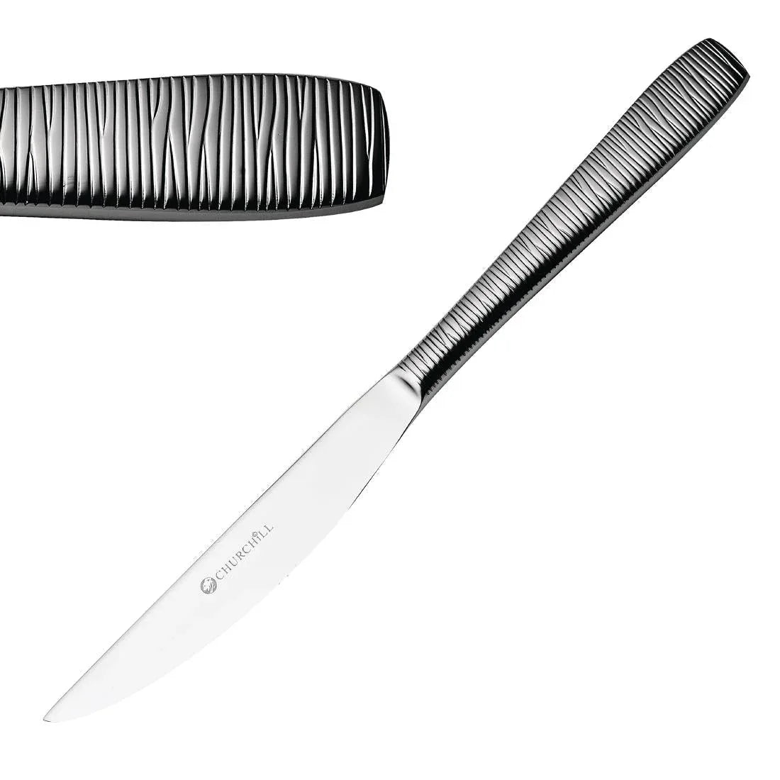 FA724 Churchill Bamboo Steak Knives (Pack of 12) - JD Catering Equipment Solutions Ltd