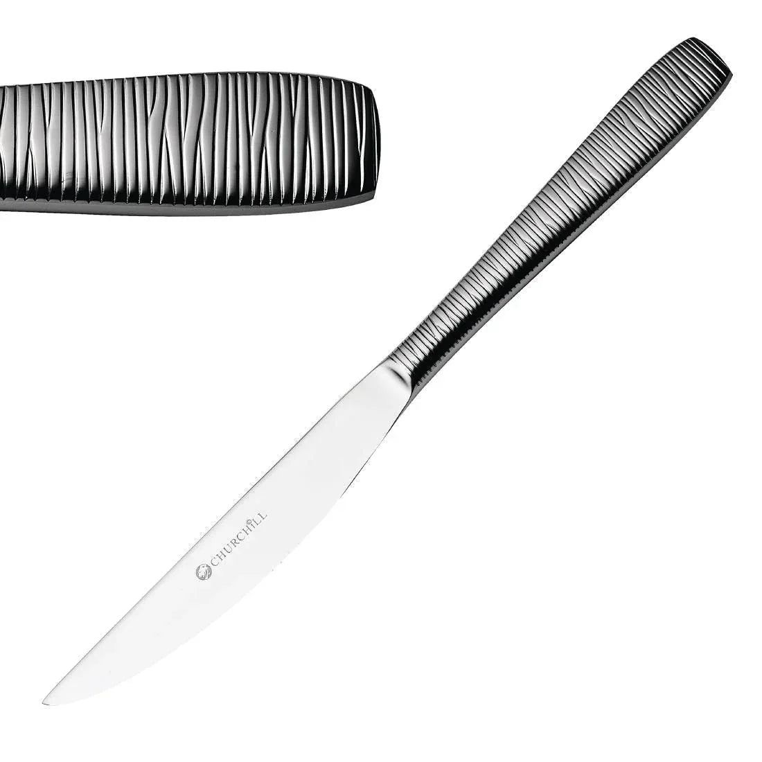 FA724 Churchill Bamboo Steak Knives (Pack of 12) - JD Catering Equipment Solutions Ltd