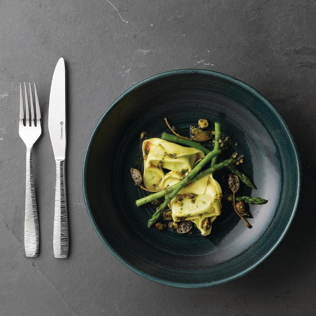 FA725 Churchill Bamboo Table Forks (Pack of 12) JD Catering Equipment Solutions Ltd