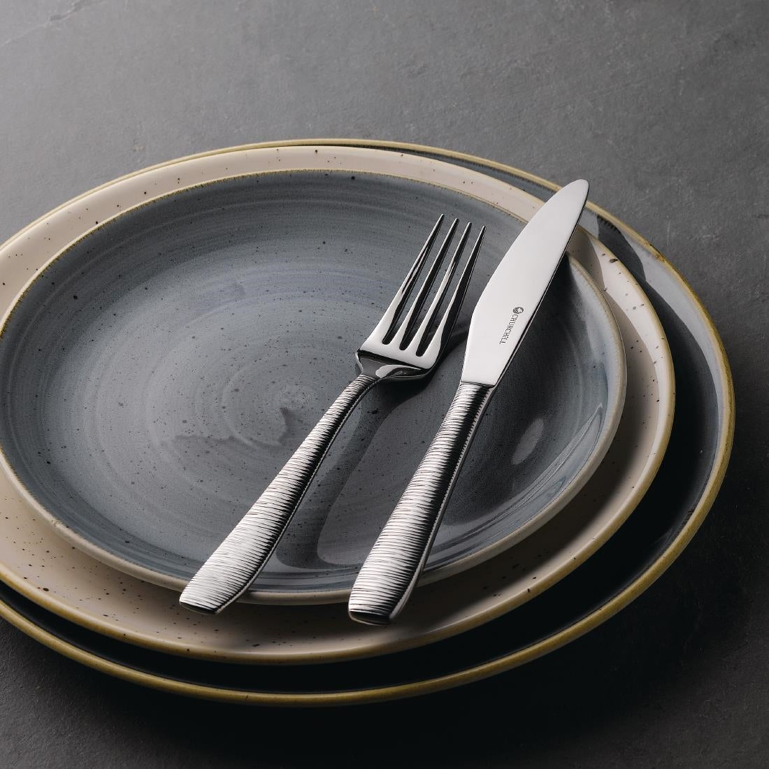 FA725 Churchill Bamboo Table Forks (Pack of 12) JD Catering Equipment Solutions Ltd