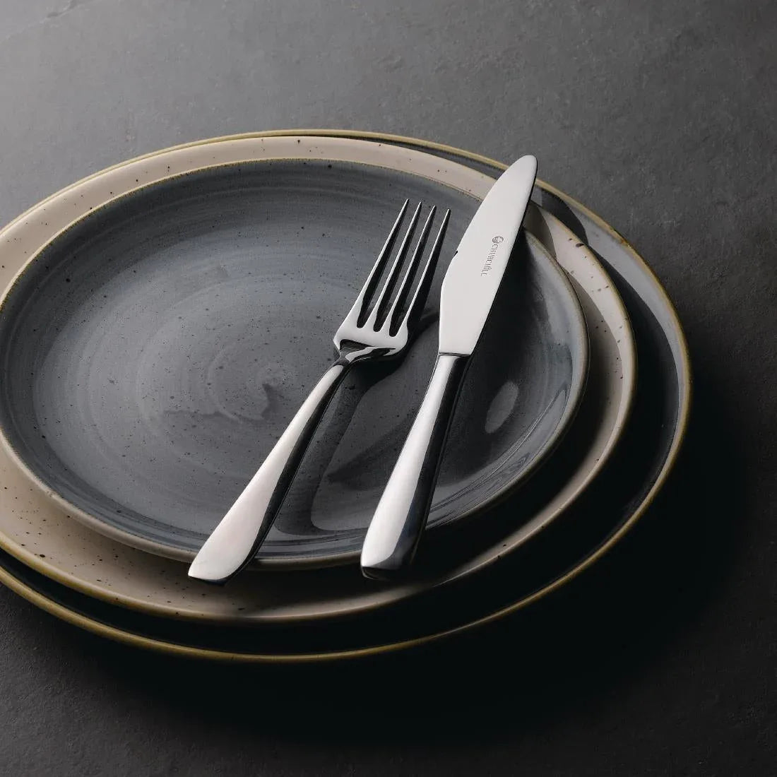 FA738 Churchill Cooper Table Knives (Pack of 12) - JD Catering Equipment Solutions Ltd