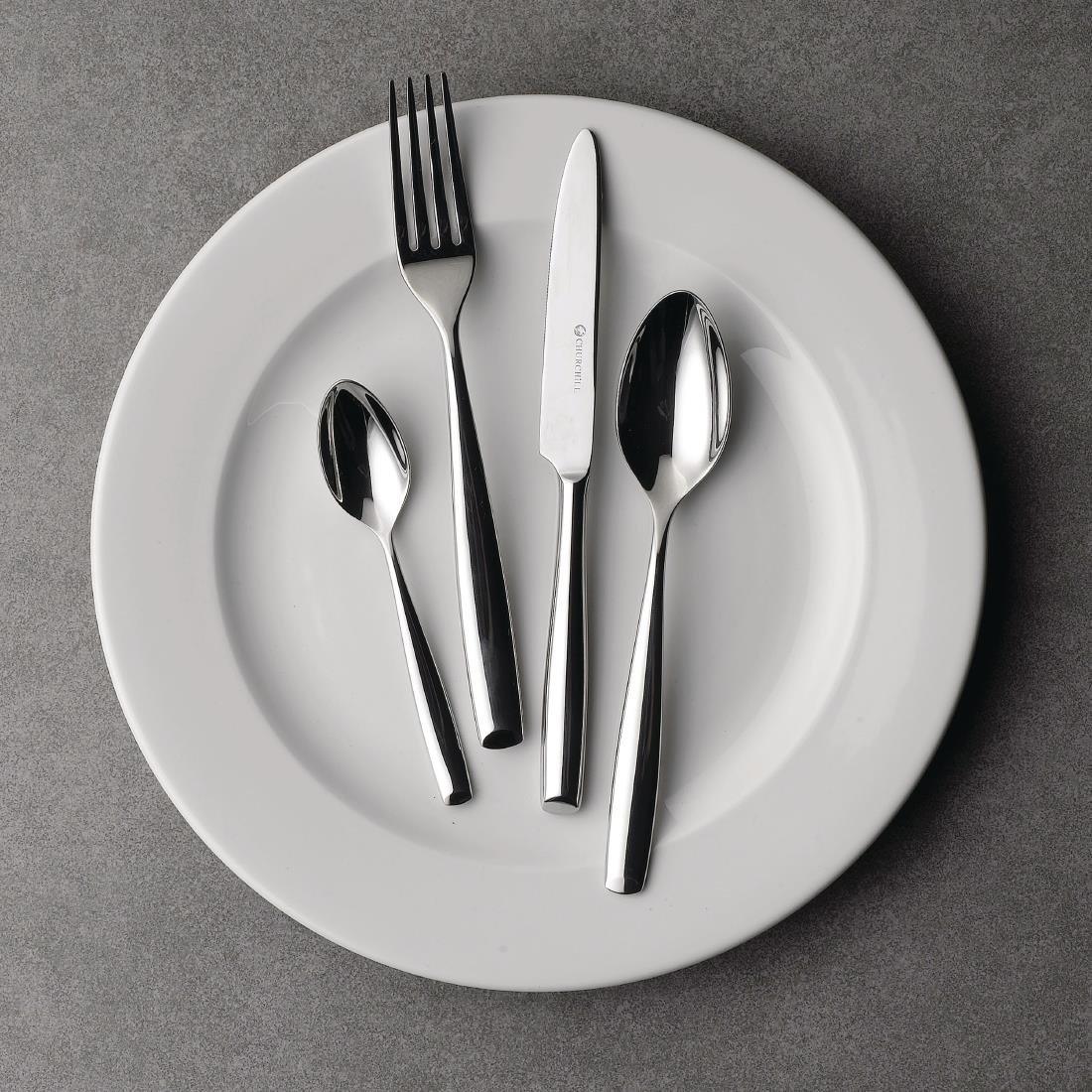FA756 Churchill Profile Dessert Spoons (Pack of 12) - JD Catering Equipment Solutions Ltd