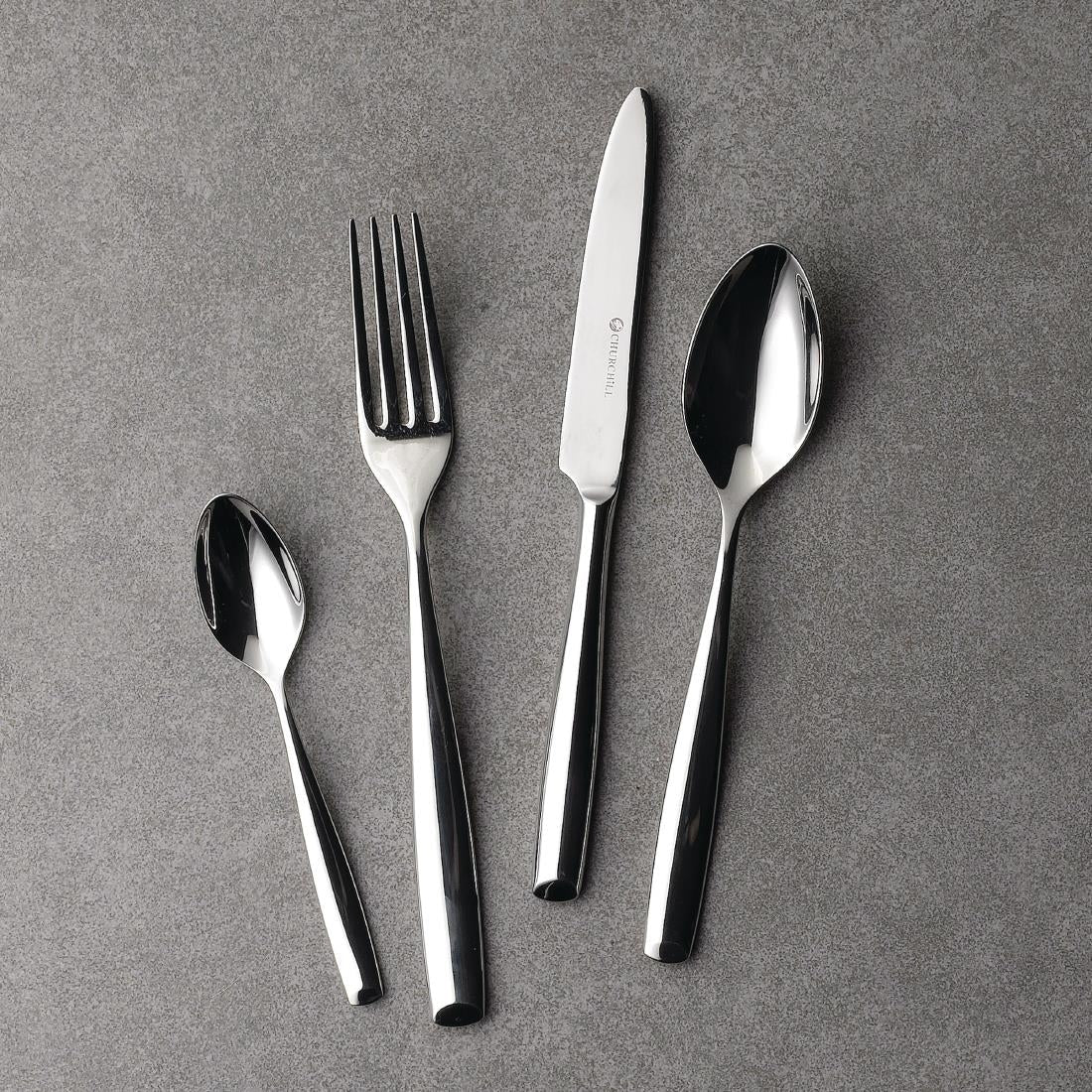 FA756 Churchill Profile Dessert Spoons (Pack of 12) JD Catering Equipment Solutions Ltd