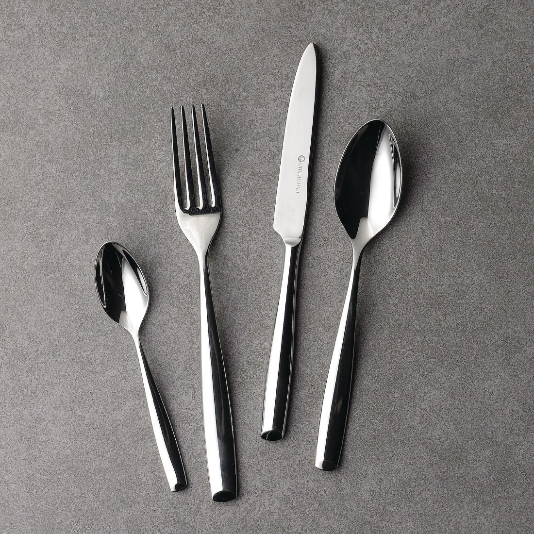 FA756 Churchill Profile Dessert Spoons (Pack of 12) - JD Catering Equipment Solutions Ltd