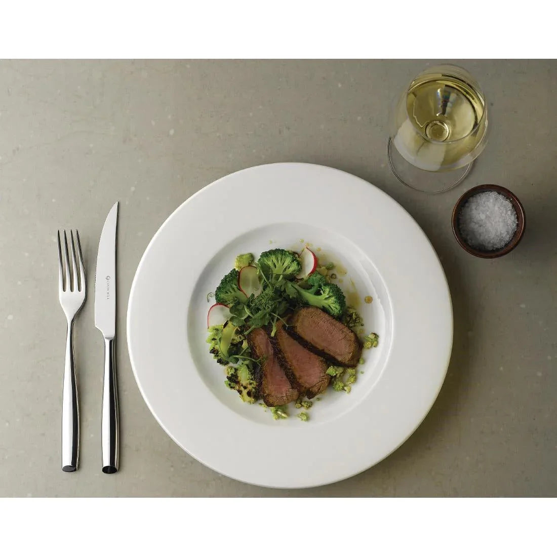 FA760 Churchill Profile Steak Knives (Pack of 12) - JD Catering Equipment Solutions Ltd