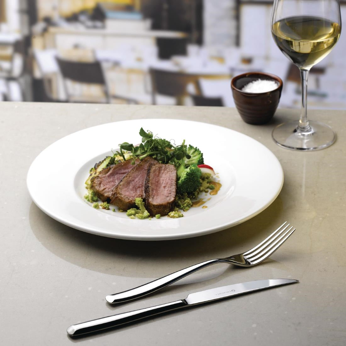 FA760 Churchill Profile Steak Knives (Pack of 12) JD Catering Equipment Solutions Ltd