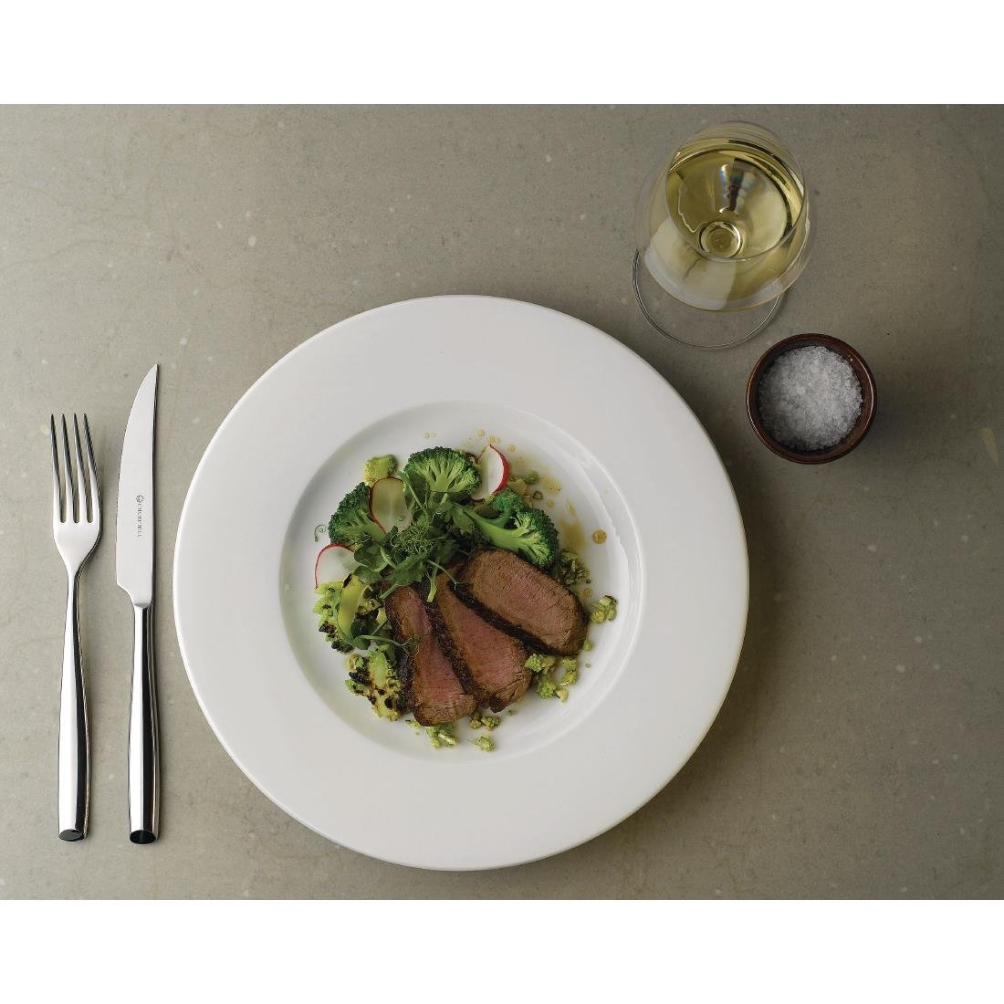 FA760 Churchill Profile Steak Knives (Pack of 12) JD Catering Equipment Solutions Ltd