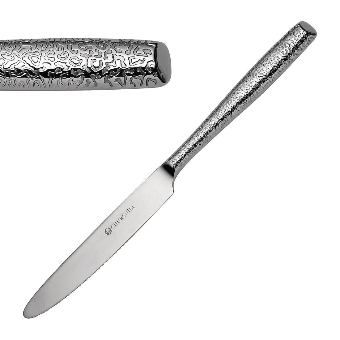 FA767 Churchill Raku Dessert Knives (Pack of 12) JD Catering Equipment Solutions Ltd