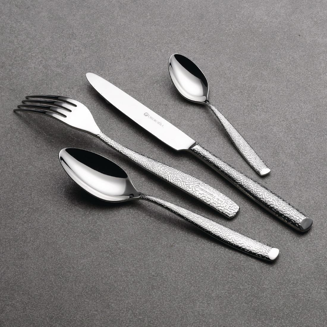 FA768 Churchill Raku Dessert Spoons (Pack of 12) - JD Catering Equipment Solutions Ltd