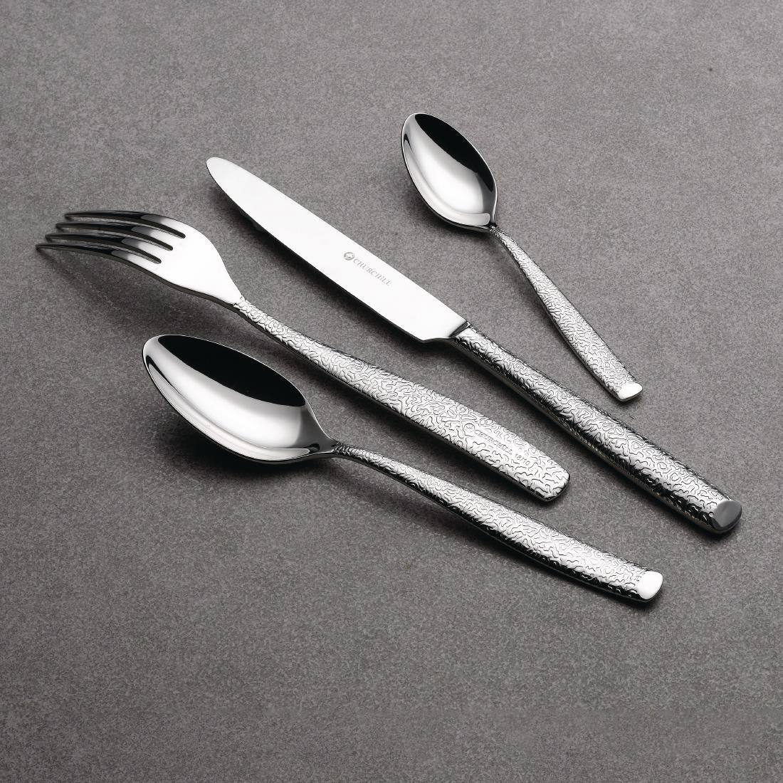 FA768 Churchill Raku Dessert Spoons (Pack of 12) JD Catering Equipment Solutions Ltd