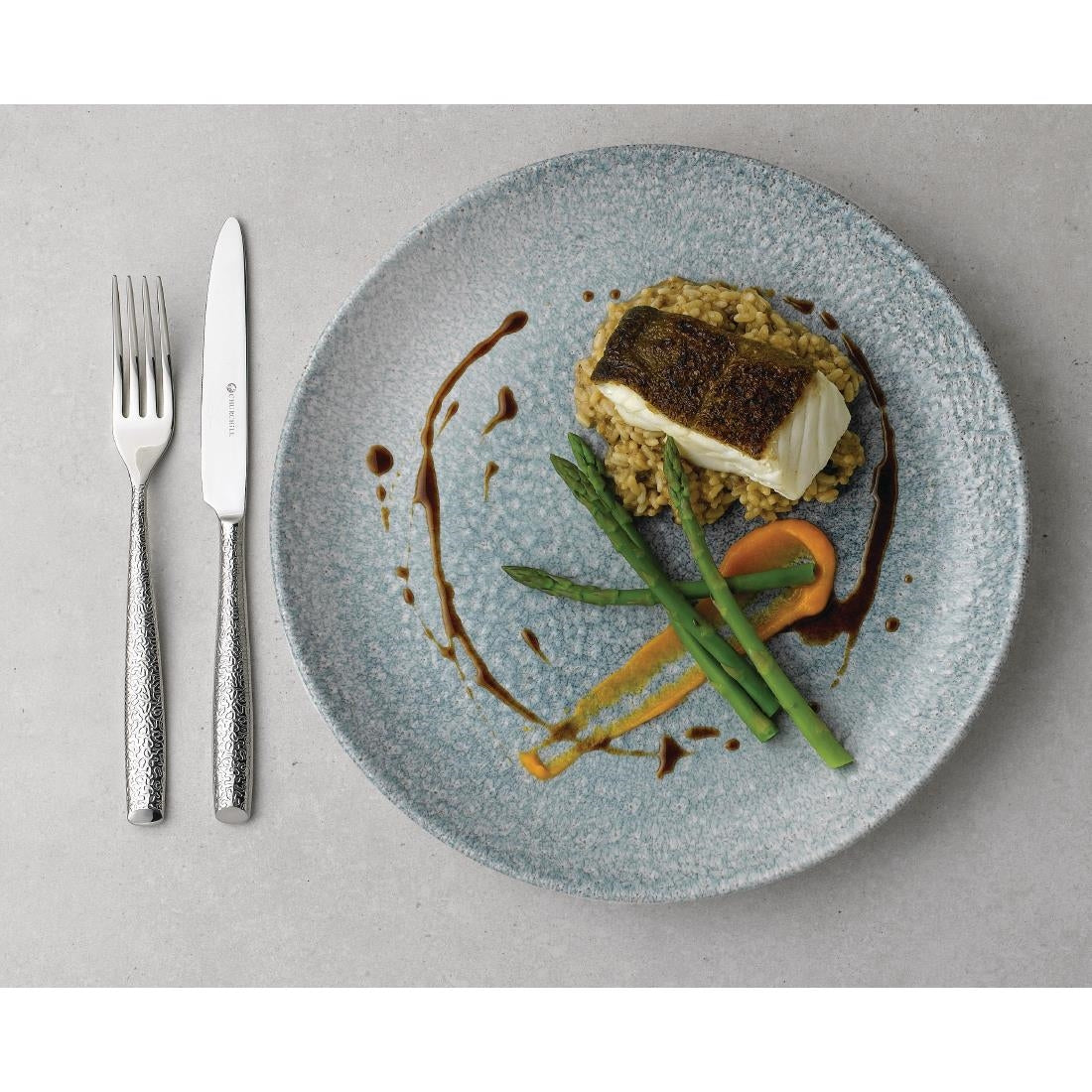 FA773 Churchill Raku Table Forks (Pack of 12) JD Catering Equipment Solutions Ltd