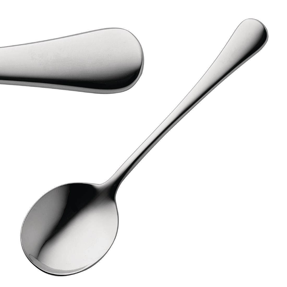 FA783 Churchill Tanner Soup Spoons (Pack of 12) JD Catering Equipment Solutions Ltd
