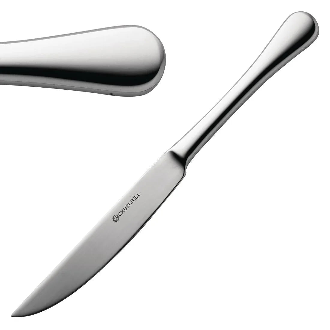 FA784 Churchill Tanner Steak Knives (Pack of 12) - JD Catering Equipment Solutions Ltd