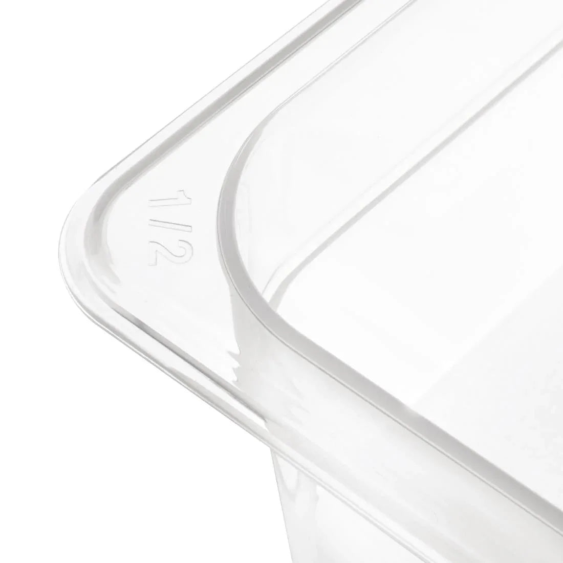 FA823 Nisbets Essentials Polypropylene 1/2 Gastronorm 100mm - JD Catering Equipment Solutions Ltd