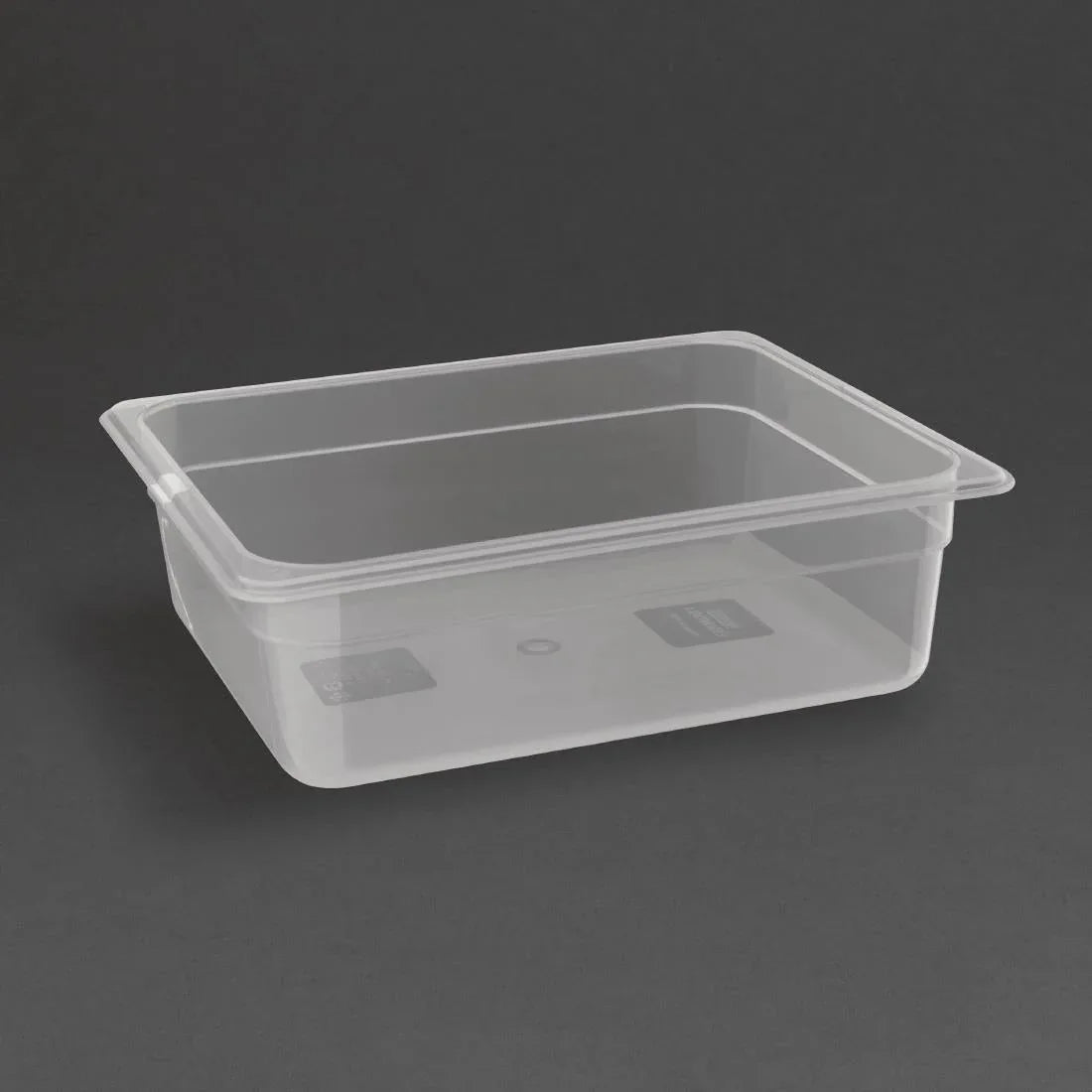 FA823 Nisbets Essentials Polypropylene 1/2 Gastronorm 100mm - JD Catering Equipment Solutions Ltd