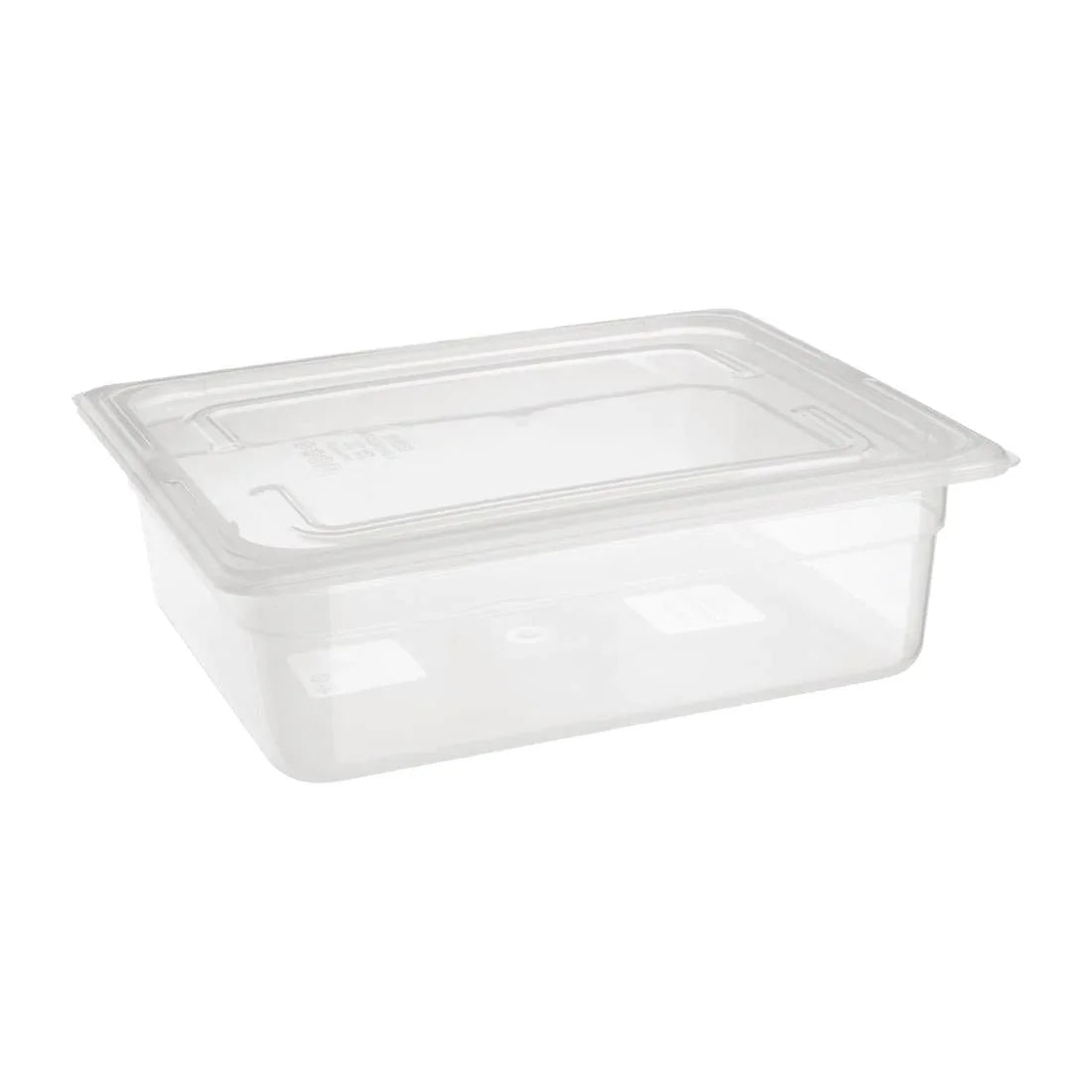 FA823 Nisbets Essentials Polypropylene 1/2 Gastronorm 100mm - JD Catering Equipment Solutions Ltd