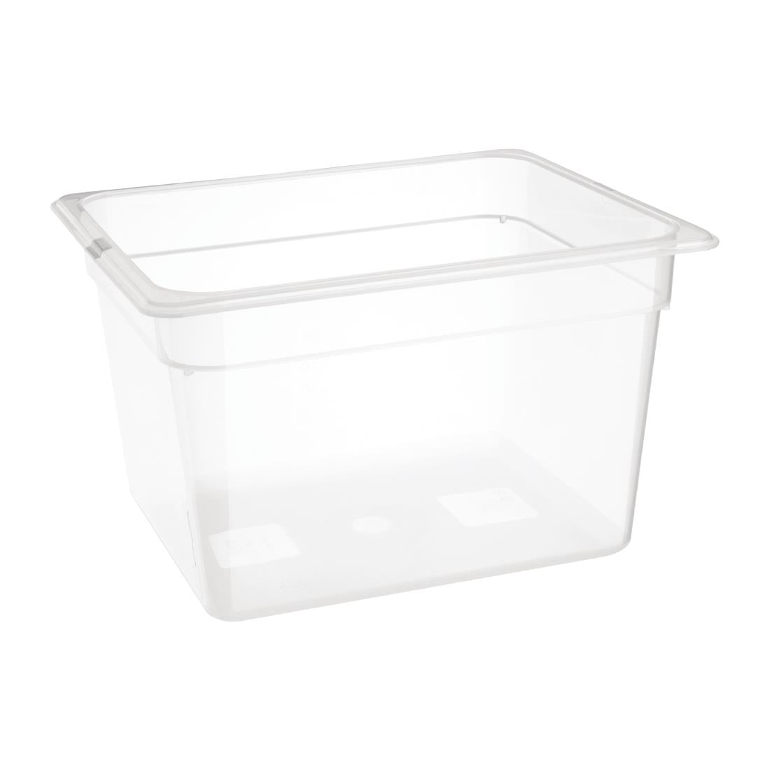 FA825 Nisbets Essentials Polypropylene 1/2 Gastronorm 200mm JD Catering Equipment Solutions Ltd