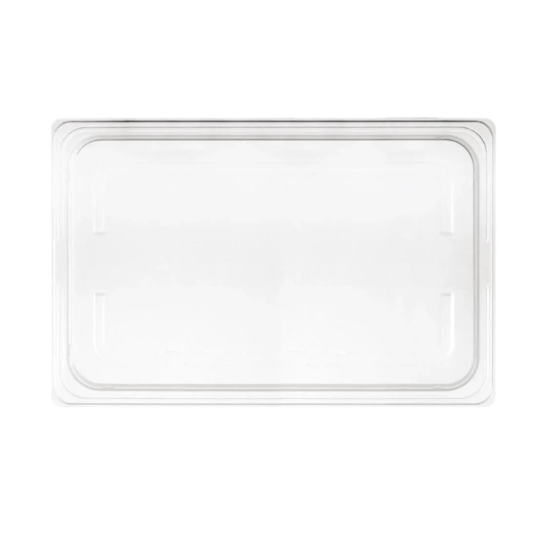 FA826 Nisbets Essentials Polypropylene 1/1 Gastronorm Lid Clear - JD Catering Equipment Solutions Ltd