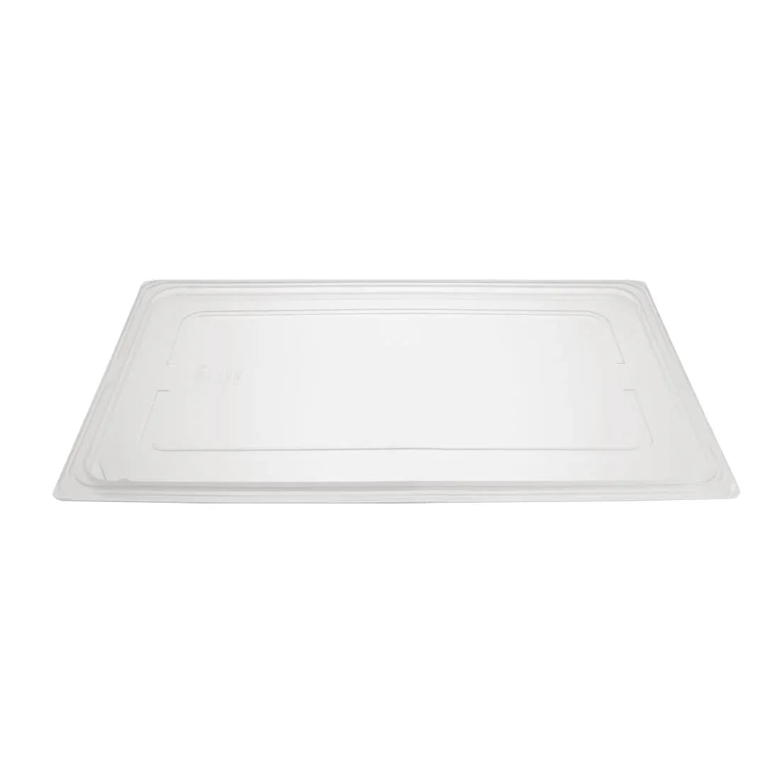 FA826 Nisbets Essentials Polypropylene 1/1 Gastronorm Lid Clear - JD Catering Equipment Solutions Ltd