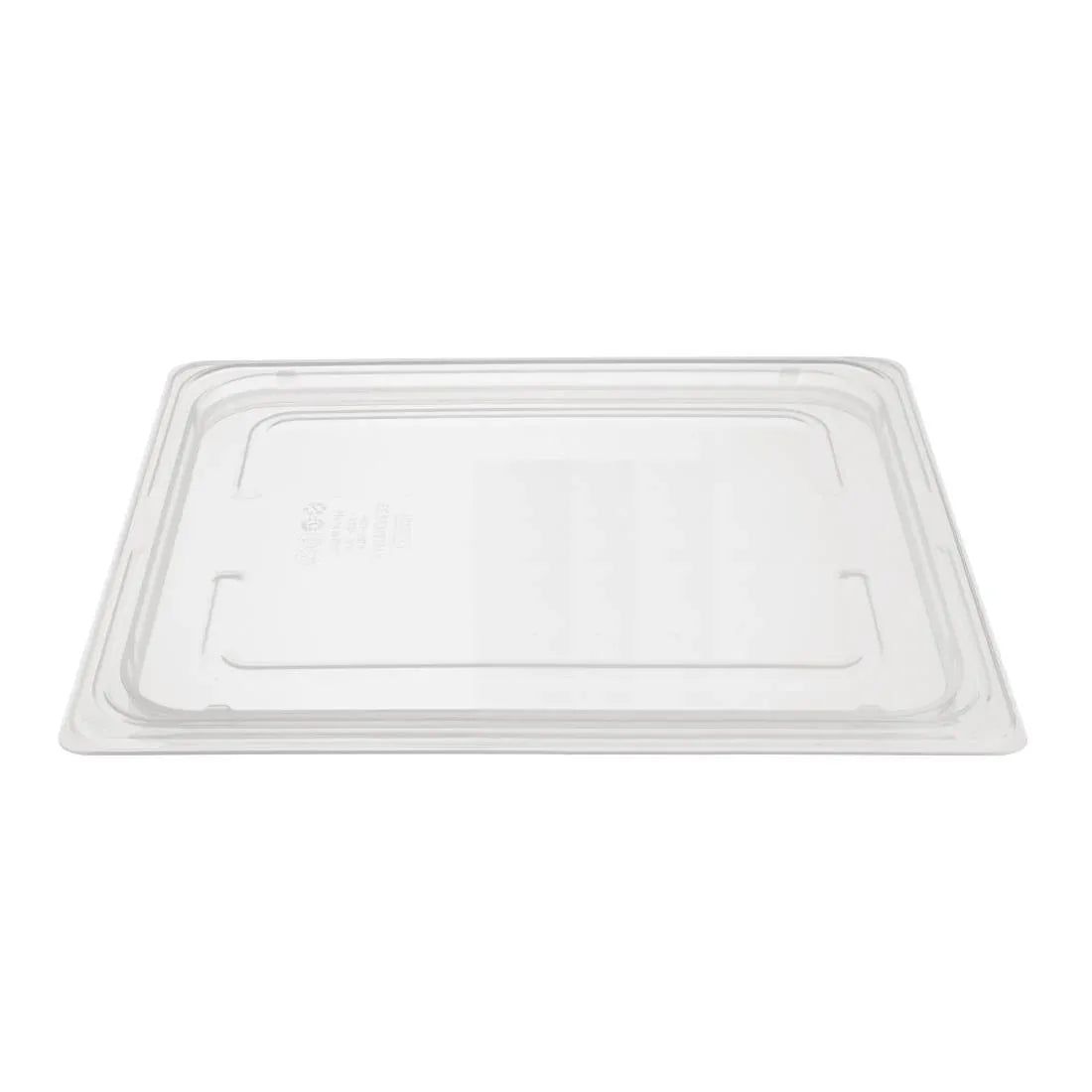 FA827 Nisbets Essentials Polypropylene 1/2 Gastronorm Lid Clear - JD Catering Equipment Solutions Ltd