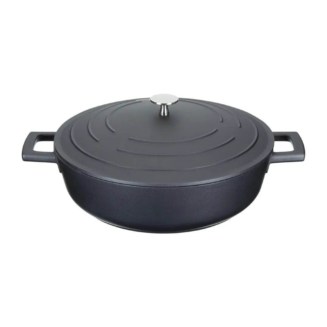 FA866 Masterclass Casserole Dish Shallow 4Ltr - JD Catering Equipment Solutions Ltd