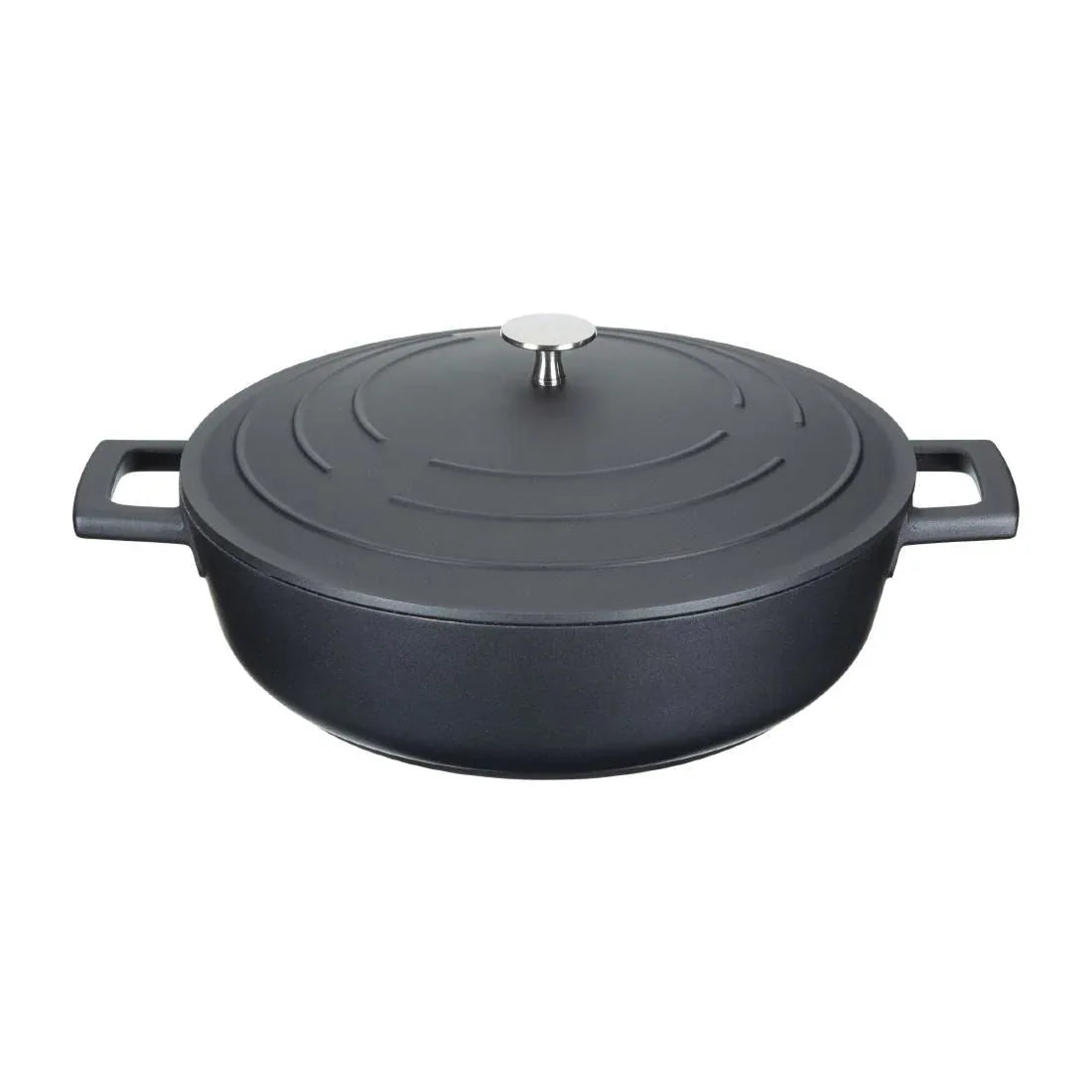 FA866 Masterclass Casserole Dish Shallow 4Ltr - JD Catering Equipment Solutions Ltd