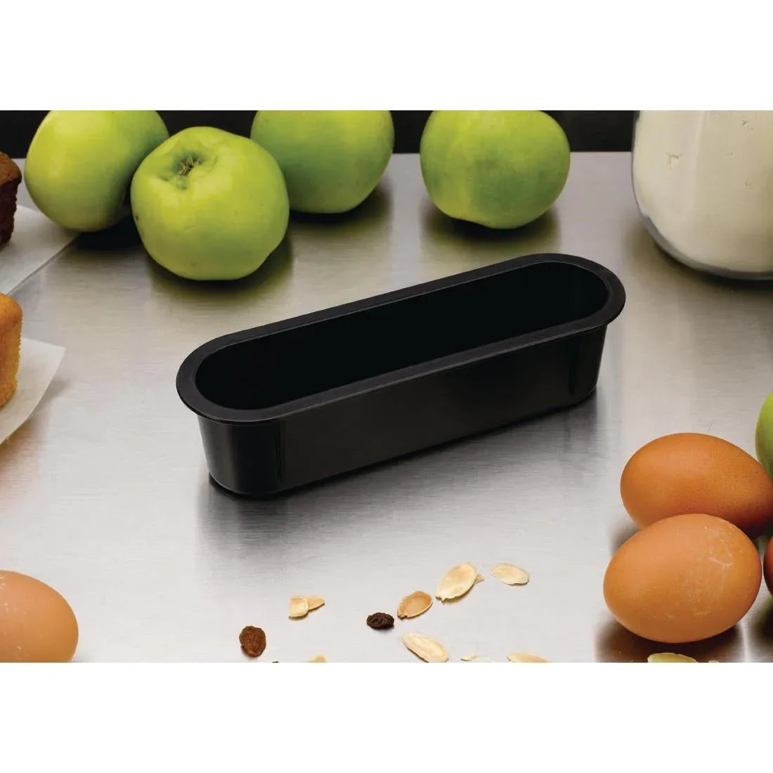 FA890 Matfer Bourgeat Exoglass Oblong Cake Mould 45mm - JD Catering Equipment Solutions Ltd