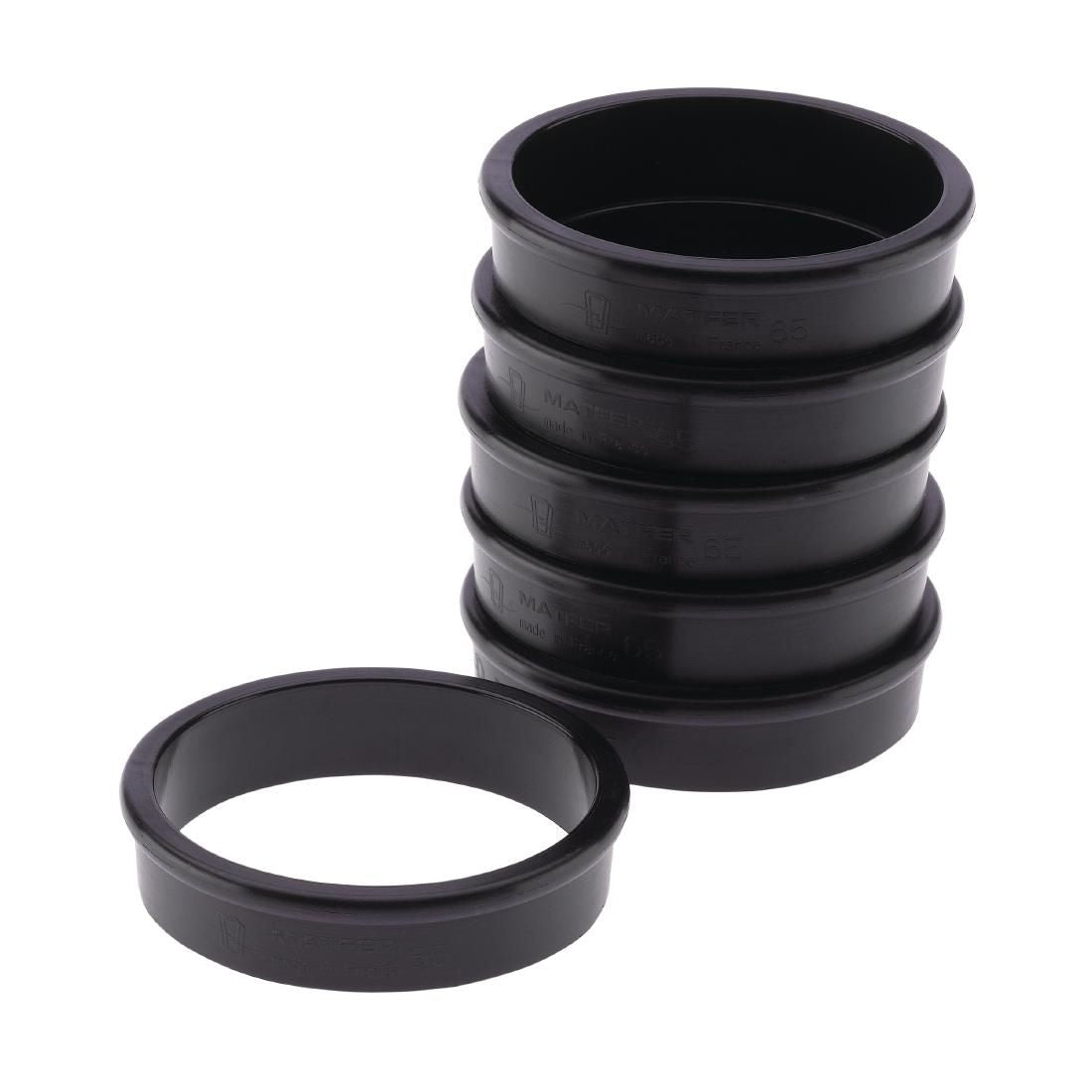 FA981 Matfer Bourgeat Exoglass Tart Ring 65mm JD Catering Equipment Solutions Ltd