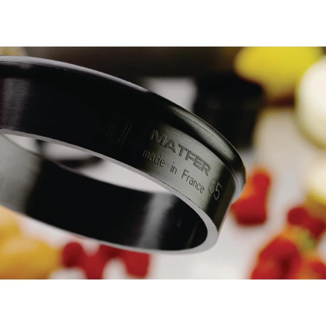FA981 Matfer Bourgeat Exoglass Tart Ring 65mm - JD Catering Equipment Solutions Ltd