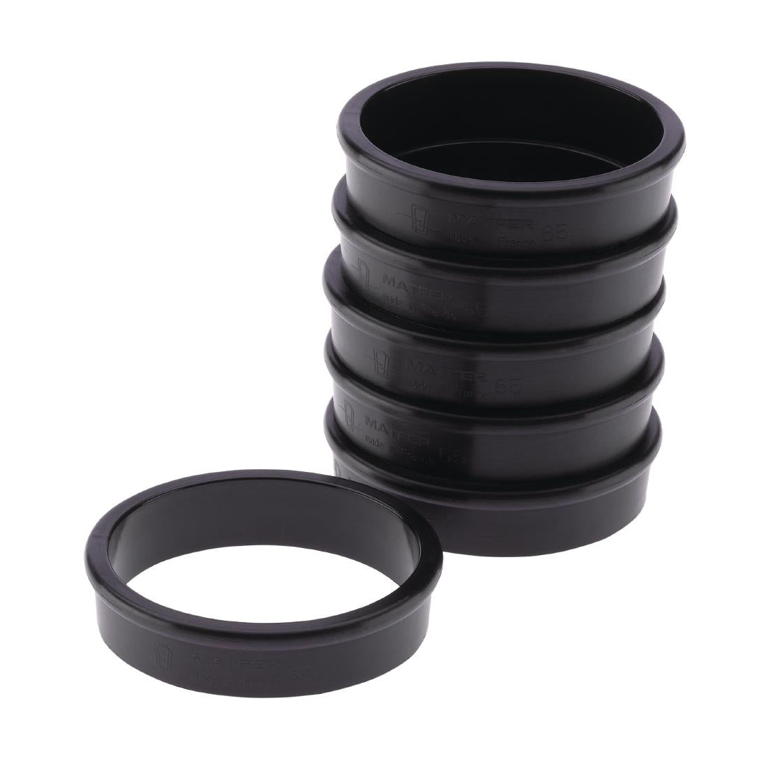 FA981 Matfer Bourgeat Exoglass Tart Ring 65mm JD Catering Equipment Solutions Ltd