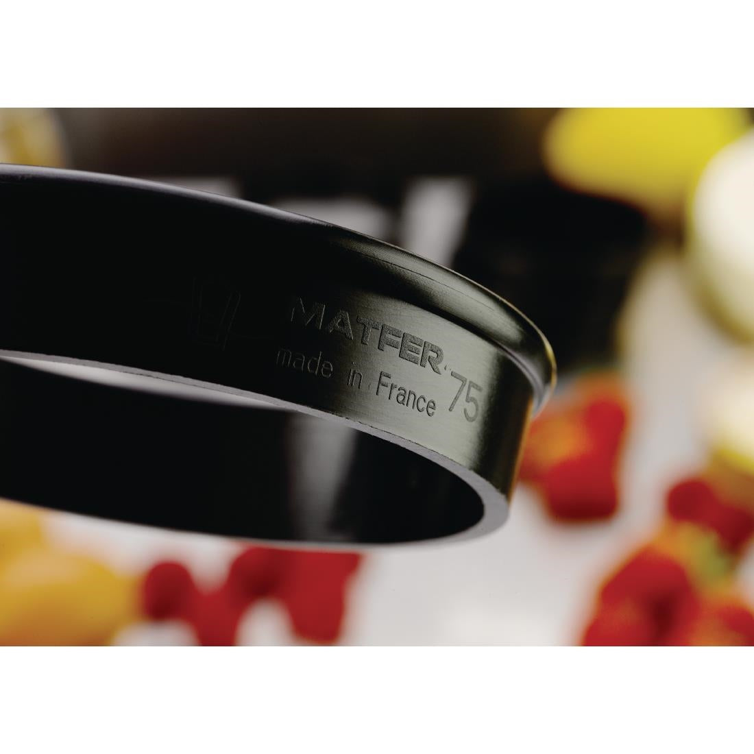 FA983 Matfer Bourgeat Exoglass Tart Ring 75mm JD Catering Equipment Solutions Ltd