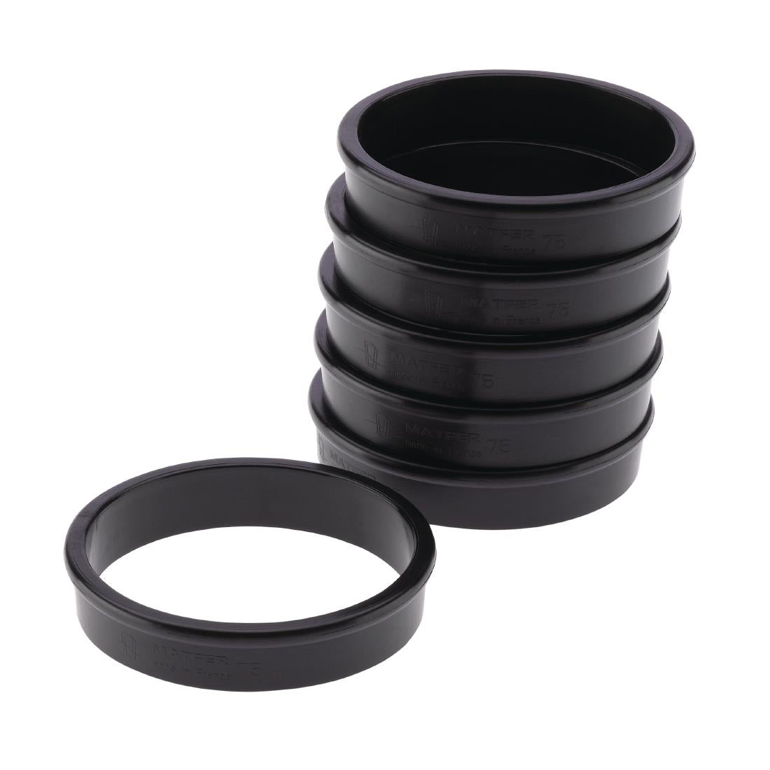 FA983 Matfer Bourgeat Exoglass Tart Ring 75mm JD Catering Equipment Solutions Ltd