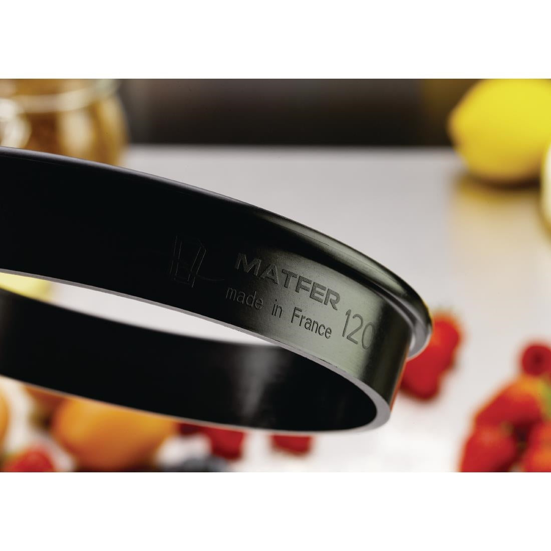 FA988 Matfer Bourgeat Exoglass Tart Ring 120mm JD Catering Equipment Solutions Ltd