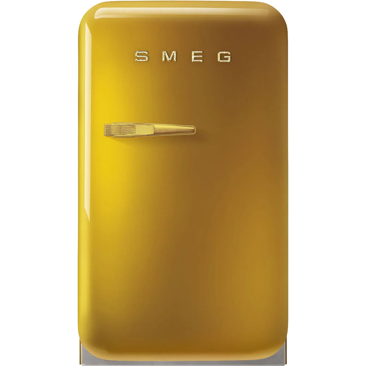 Smeg Retro 50's Style Mini Fridge Gold FAB5RDGO5 - JD Catering Equipment Solutions Ltd