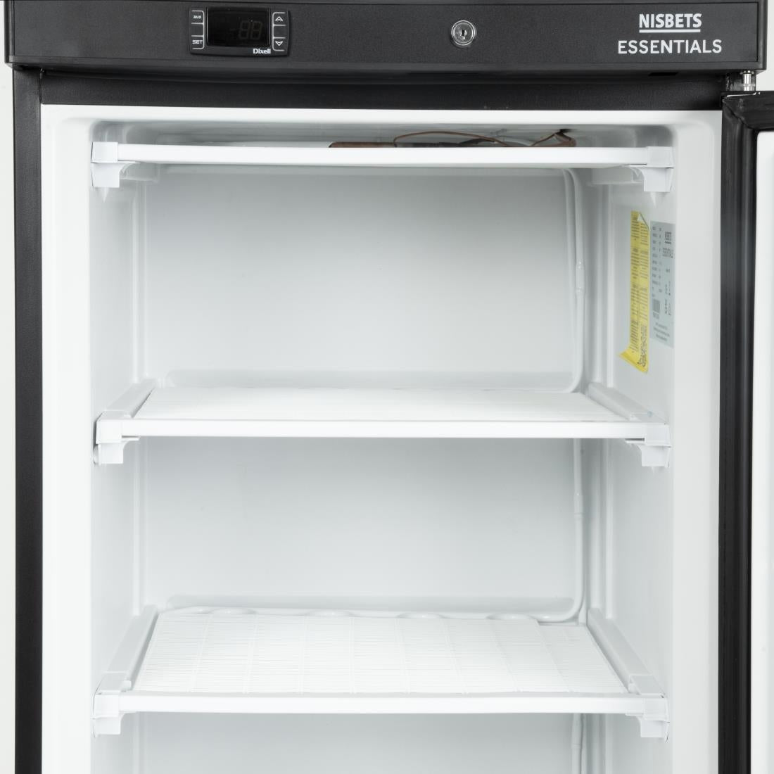 FB049 Nisbets Essentials Upright Freezer JD Catering Equipment Solutions Ltd