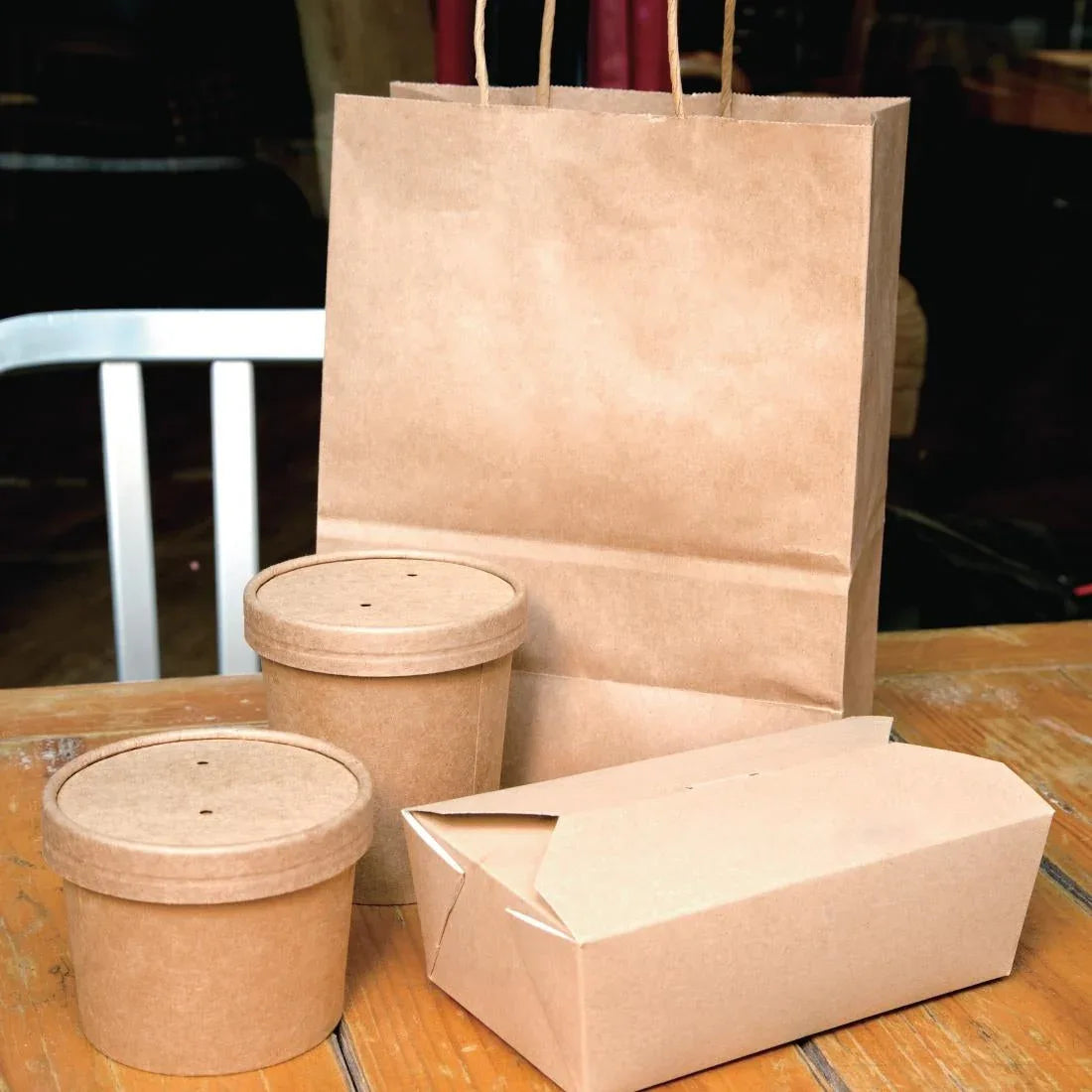 FB164 Fiesta Green Compostable Soup Containers 98mm 455ml / 16oz (Pack of 500) - JD Catering Equipment Solutions Ltd