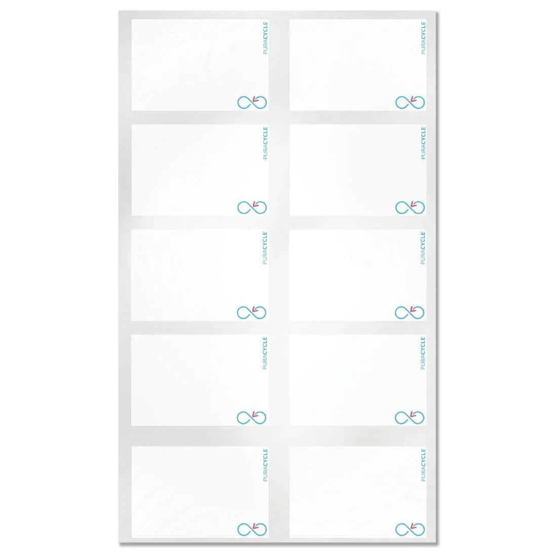FB280 Puracycle Reusable Blank Labels (Pack of 50) - JD Catering Equipment Solutions Ltd