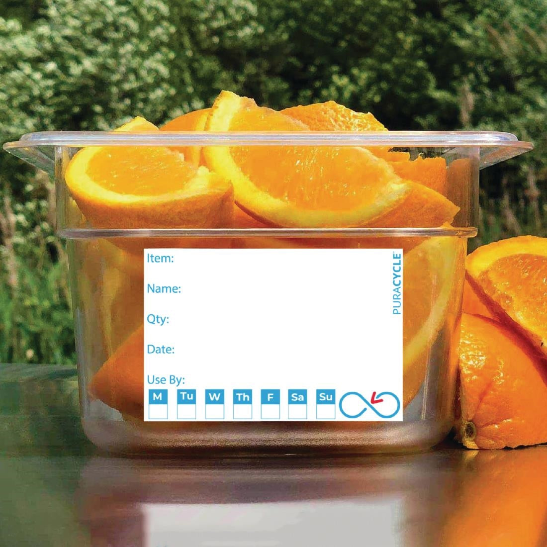FB281 Puracycle Reusable Day Labels (Pack of 50) JD Catering Equipment Solutions Ltd