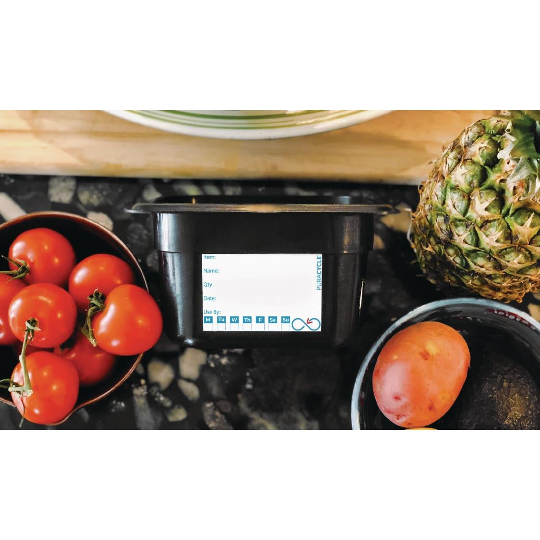 FB281 Puracycle Reusable Day Labels (Pack of 50) JD Catering Equipment Solutions Ltd